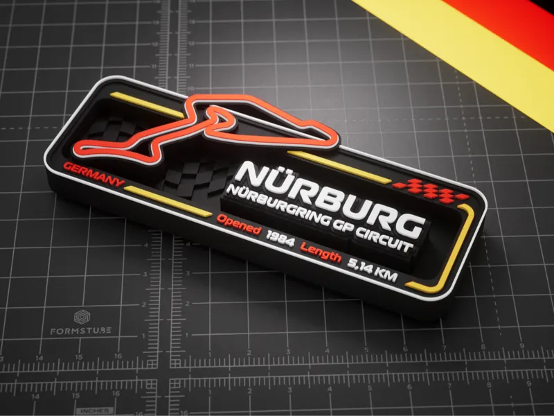 Race Track collectables 3D