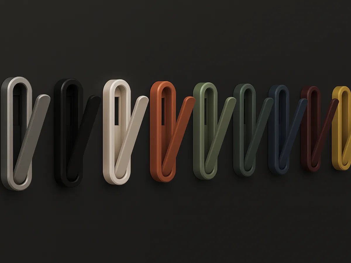 Tilting Wall Hook  Modern and Functional Design - 3D Print Model