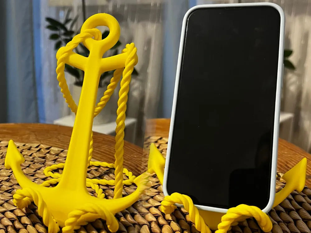Anchor Phone Stand -  3D Print Model