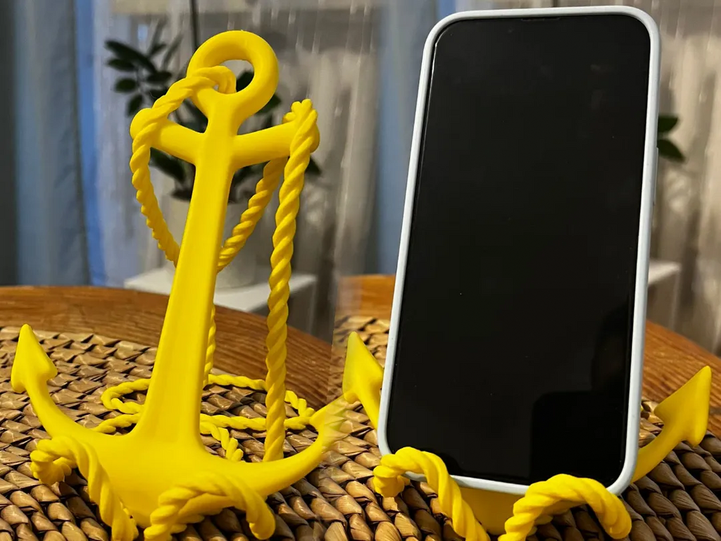 Anchor Phone Stand -  3D Print Model