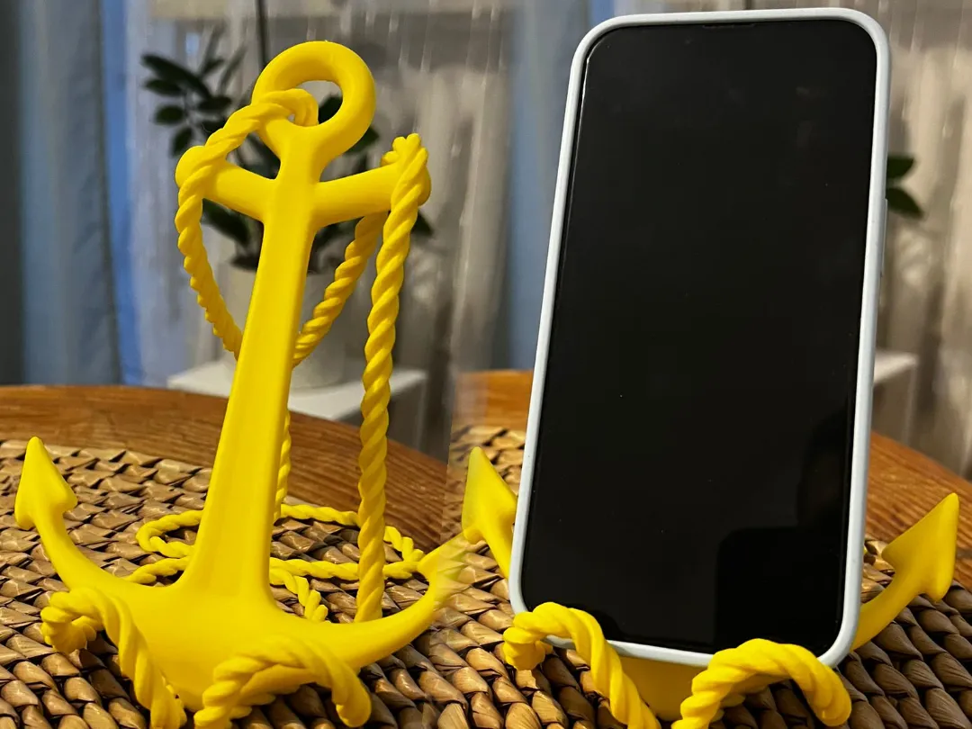 Anchor Phone Stand -  3D Print Model