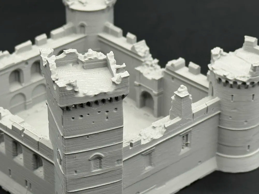 Ruins of a Medieval Defensive City 3D