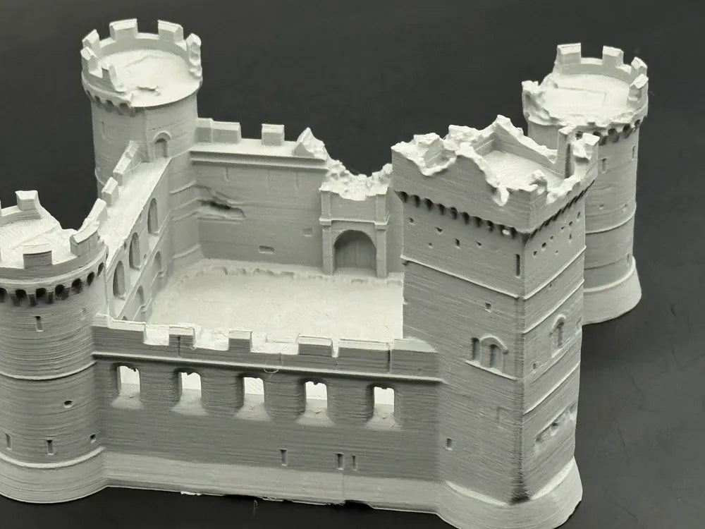 Ruins of a Medieval Defensive City 3D