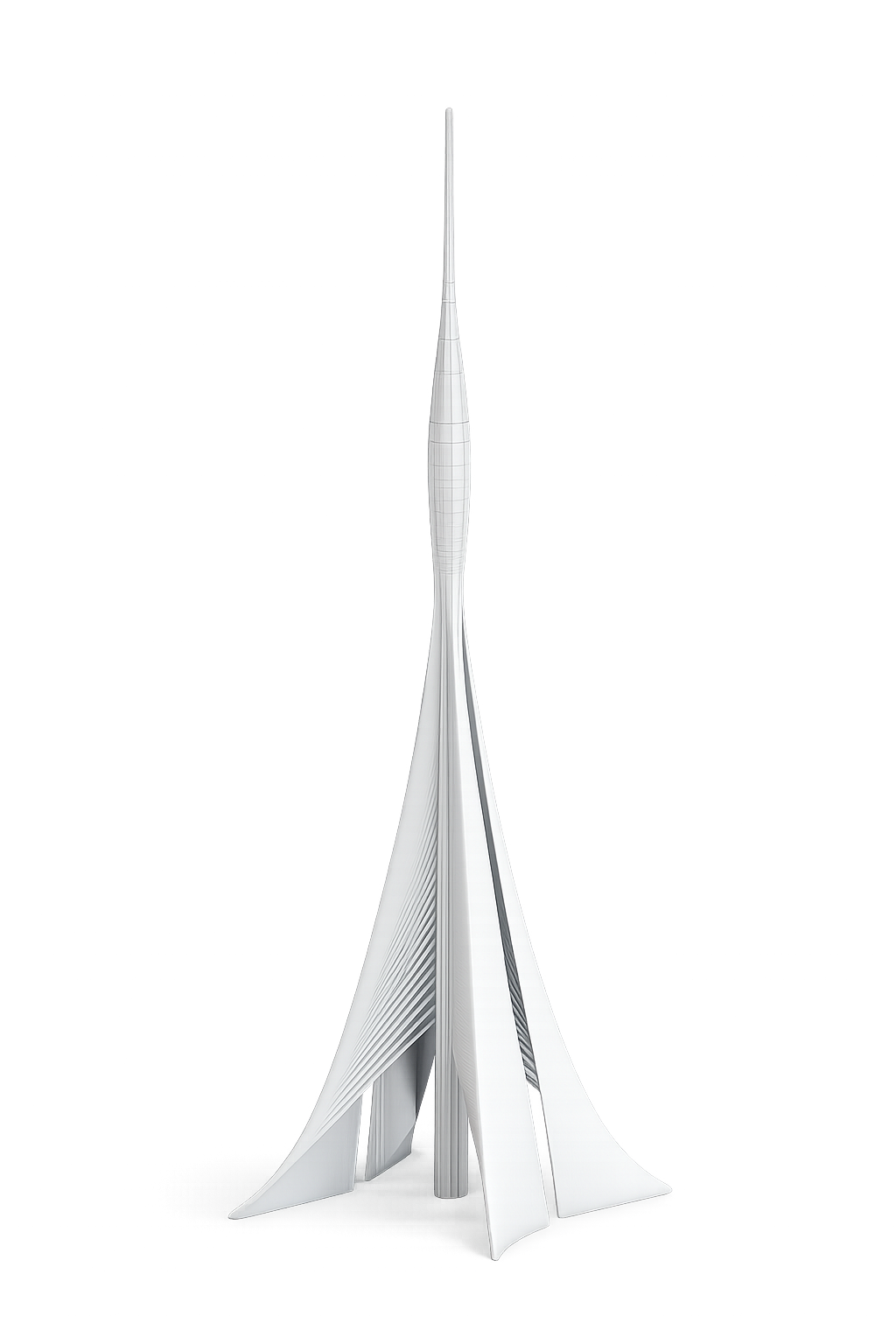 Dubai Creek Tower 3D Frame