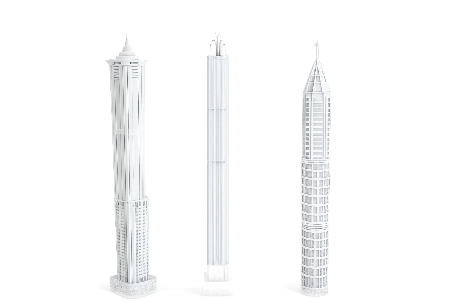 Princess Tower 3D Frame