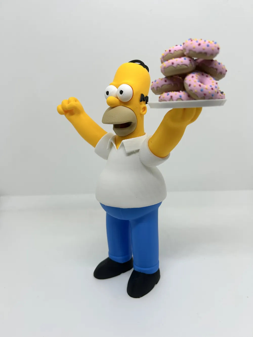 Homer & Donuts!!-3D Print Model