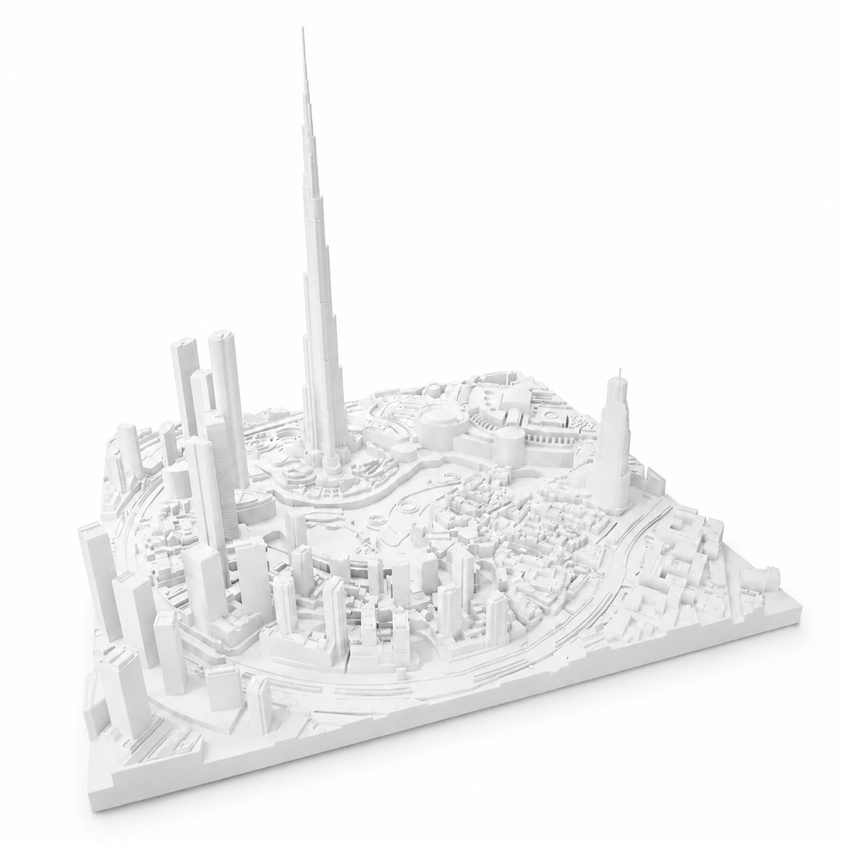 Dubai City 3D Frame