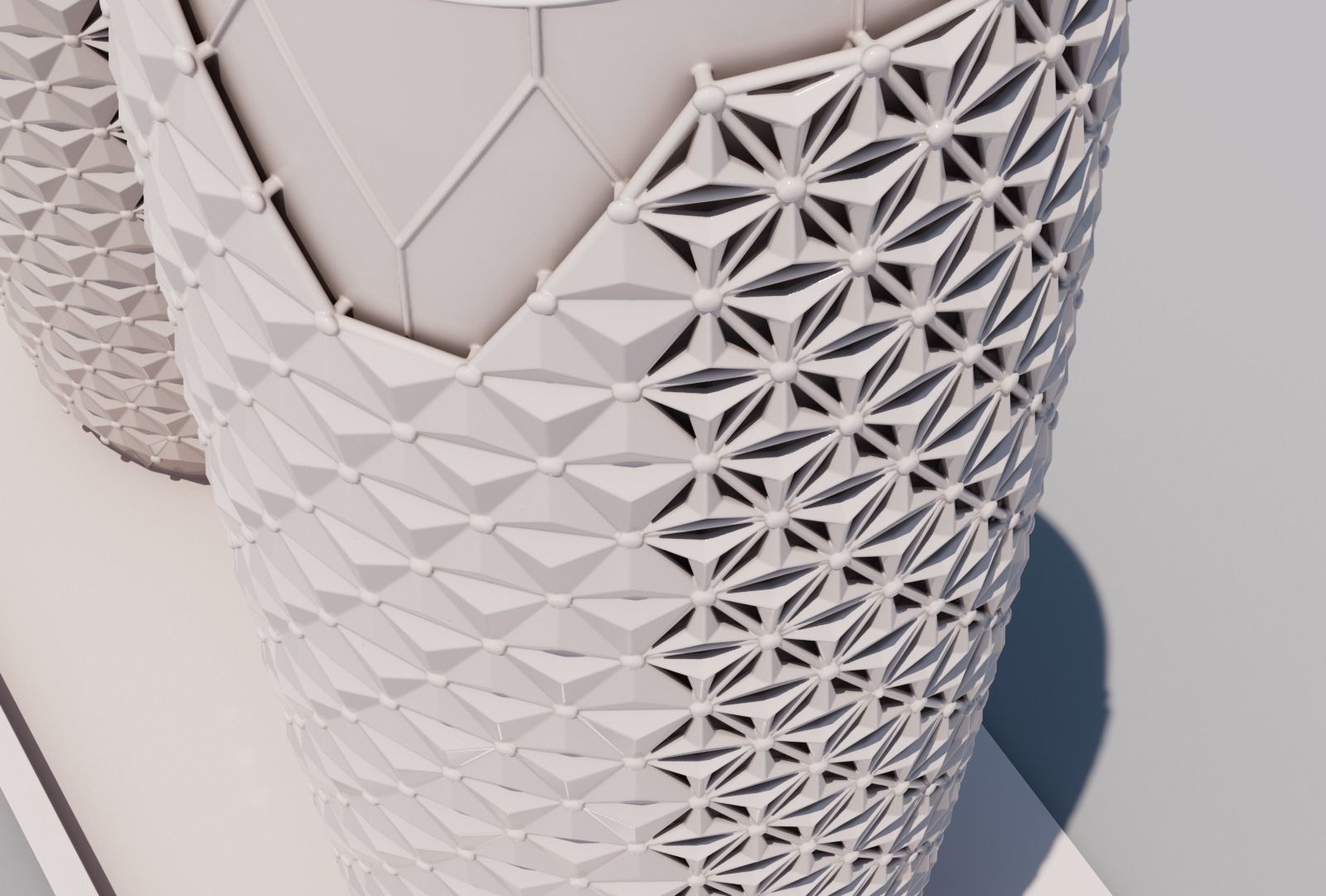 AL Baher Towers 3D Frame