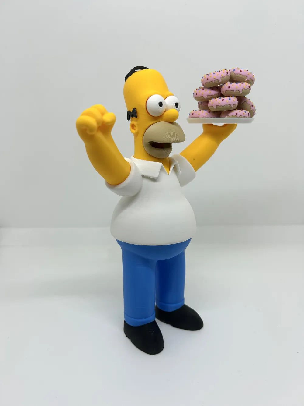 Homer & Donuts!!-3D Print Model
