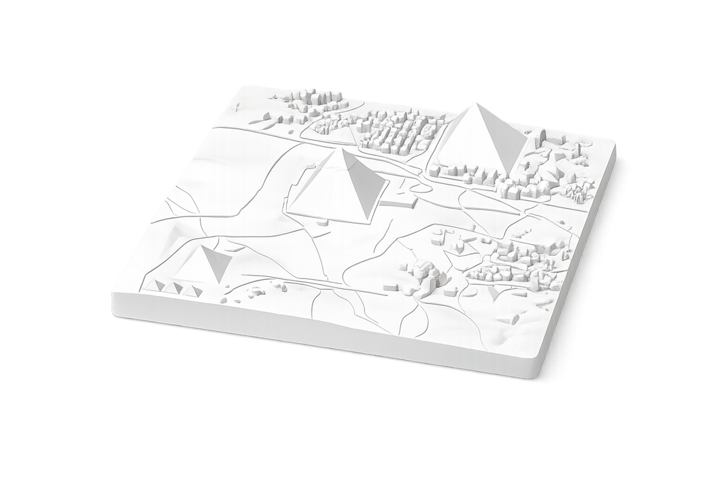 Pyramids of Giza 3D