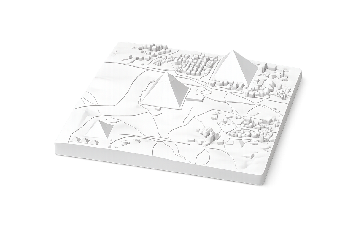Pyramids of Giza 3D