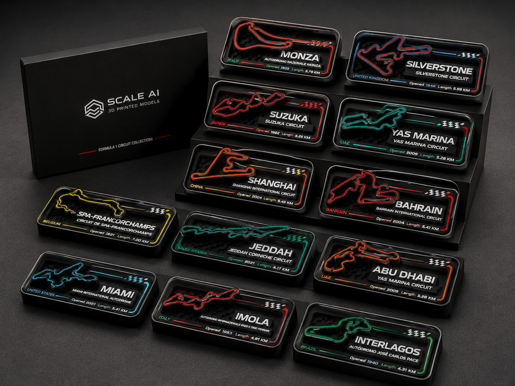 Race Track collectables 3D