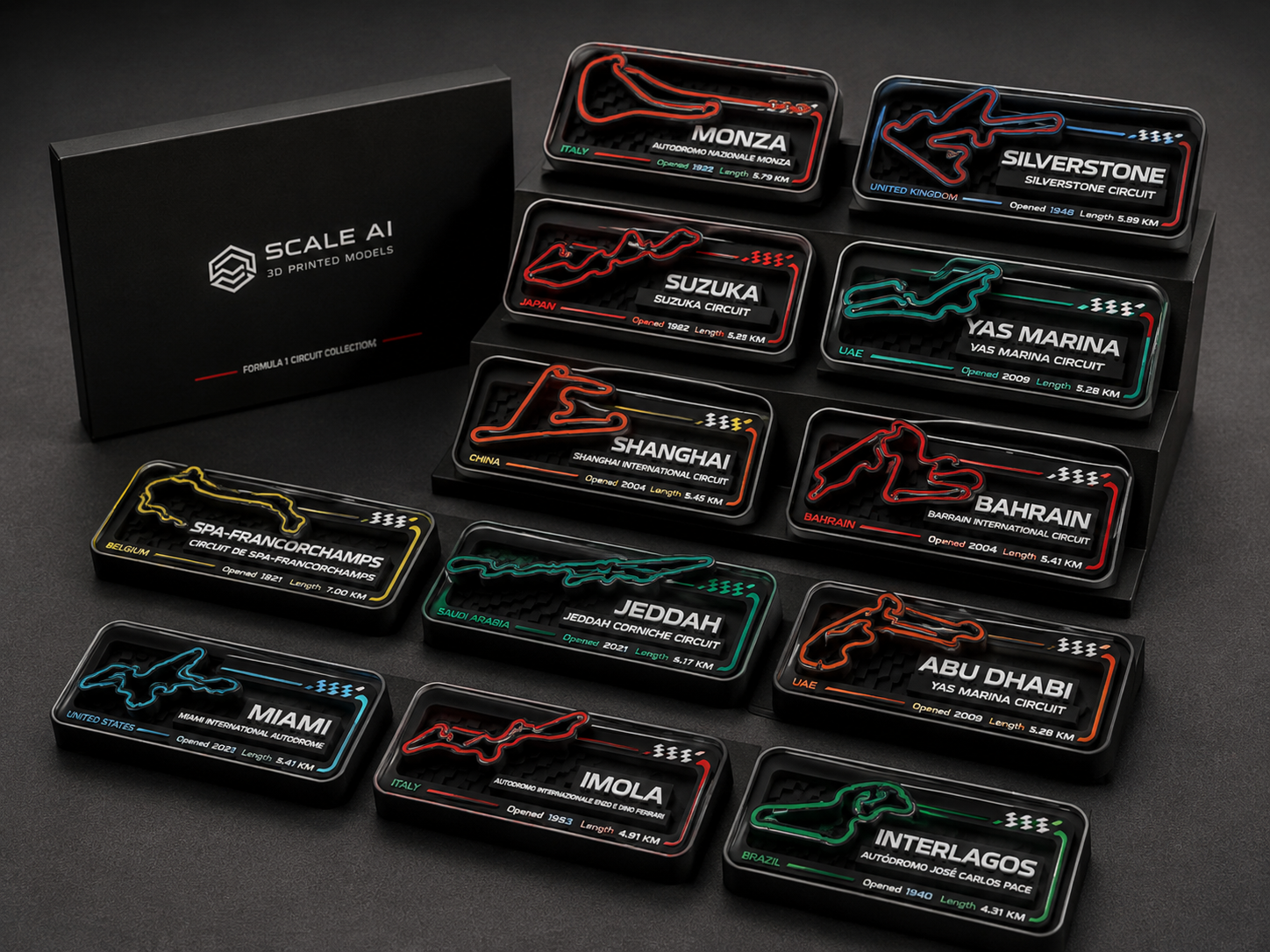 Race Track collectables 3D