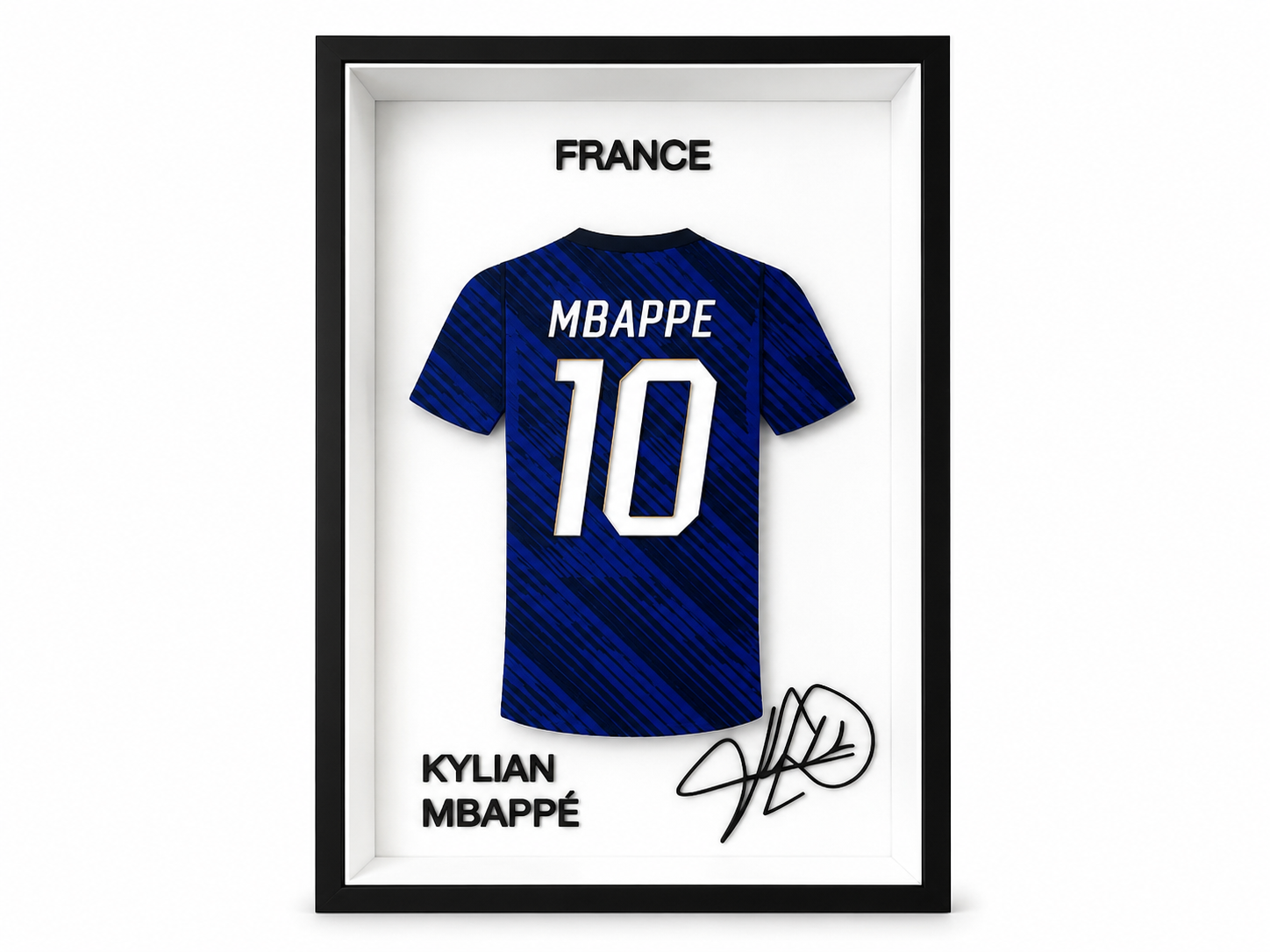 Kylian Mbappé - France - Jersey Frame