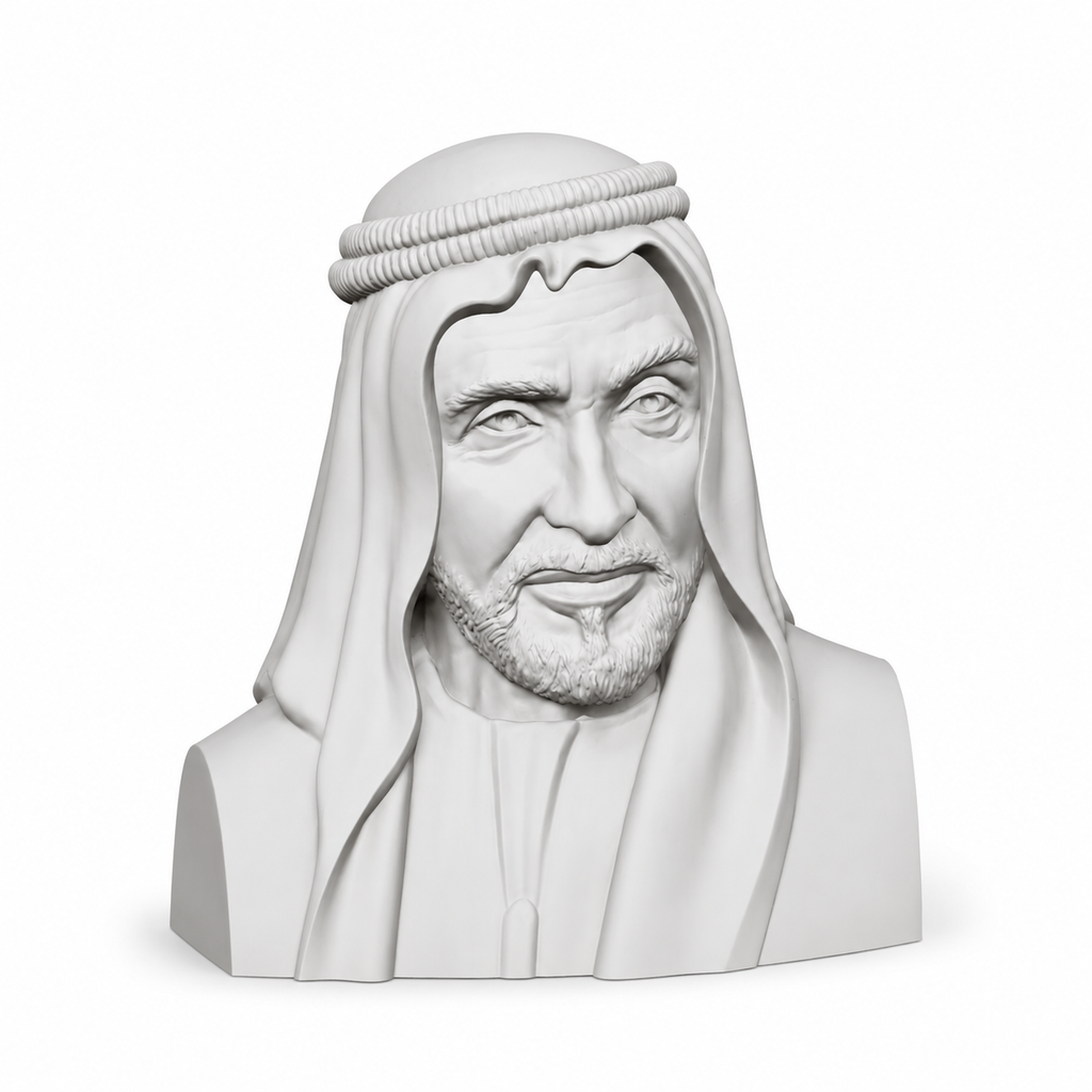 Shaikh Zayed Bin Sultan Statue - Limited Edition