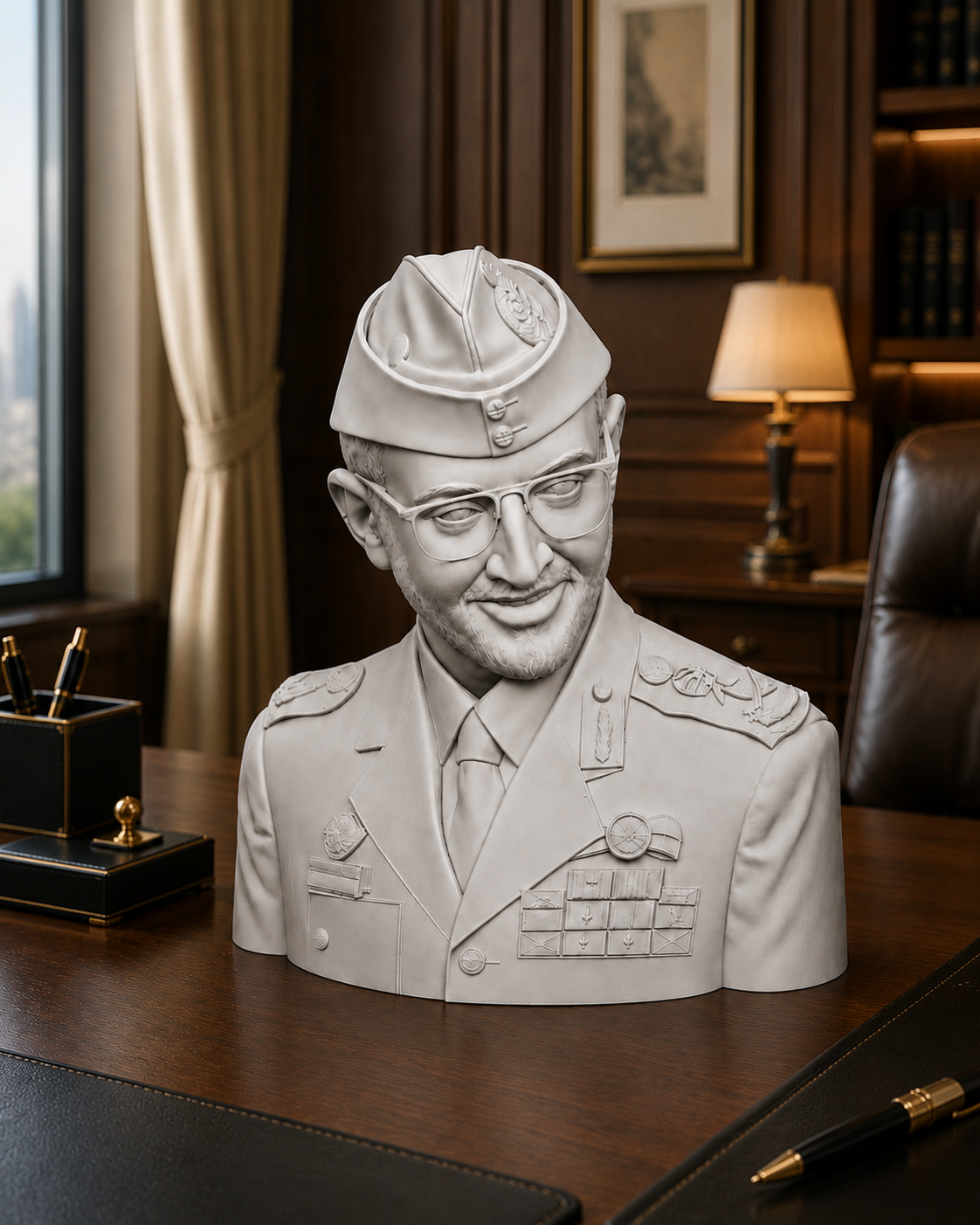 MBZ Commander Sculpture