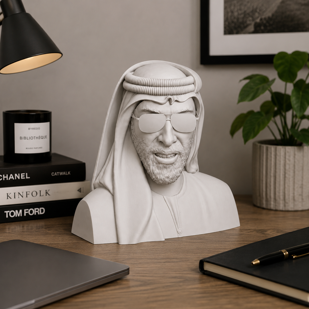 Shaikh Tahnon Bin Zayed Statue - Limited Edition